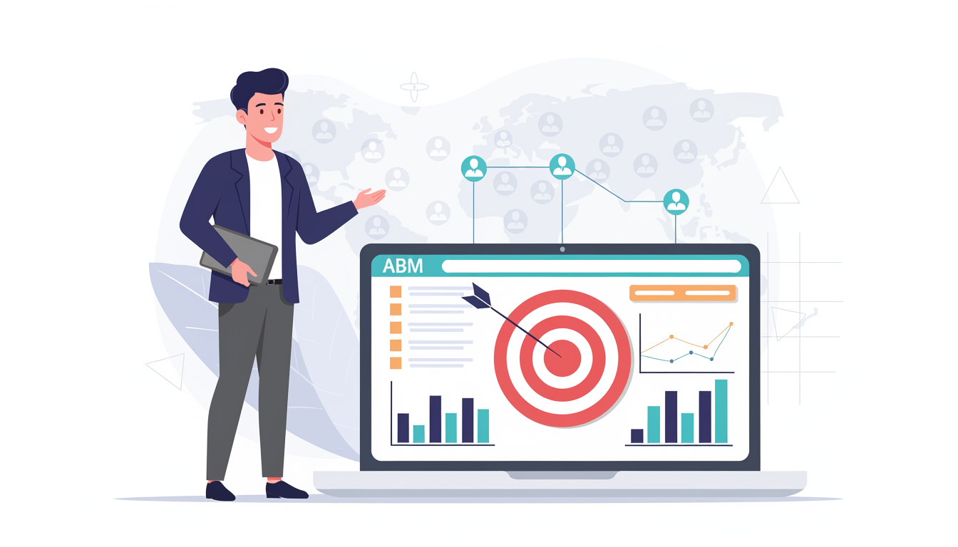 ABMとは？アカウントベースドマーケティングで中小企業の営業効率を高める方法
